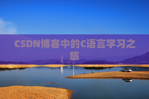 CSDN博客中的C语言学习之旅